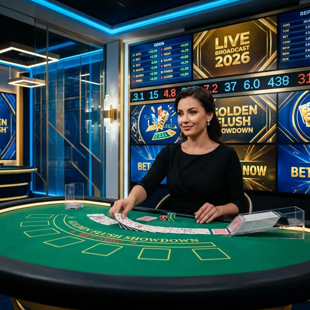 Casino en vivo Betinia — crupier professional transmitiendo en tiempo real